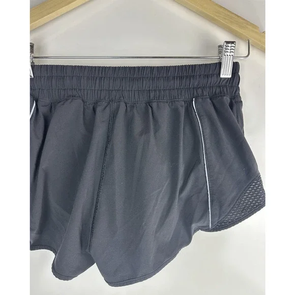Lululemon Hotty Hot Short Reflective *2.5" Liner Stretch Black Women's Size 8 - Picture 10 of 15